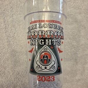 Universal Studios 2023 HHN Halloween Horror Nights Blinky Tumbler
